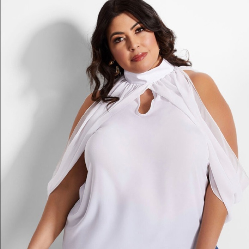 Dramatic Sheer Blouse